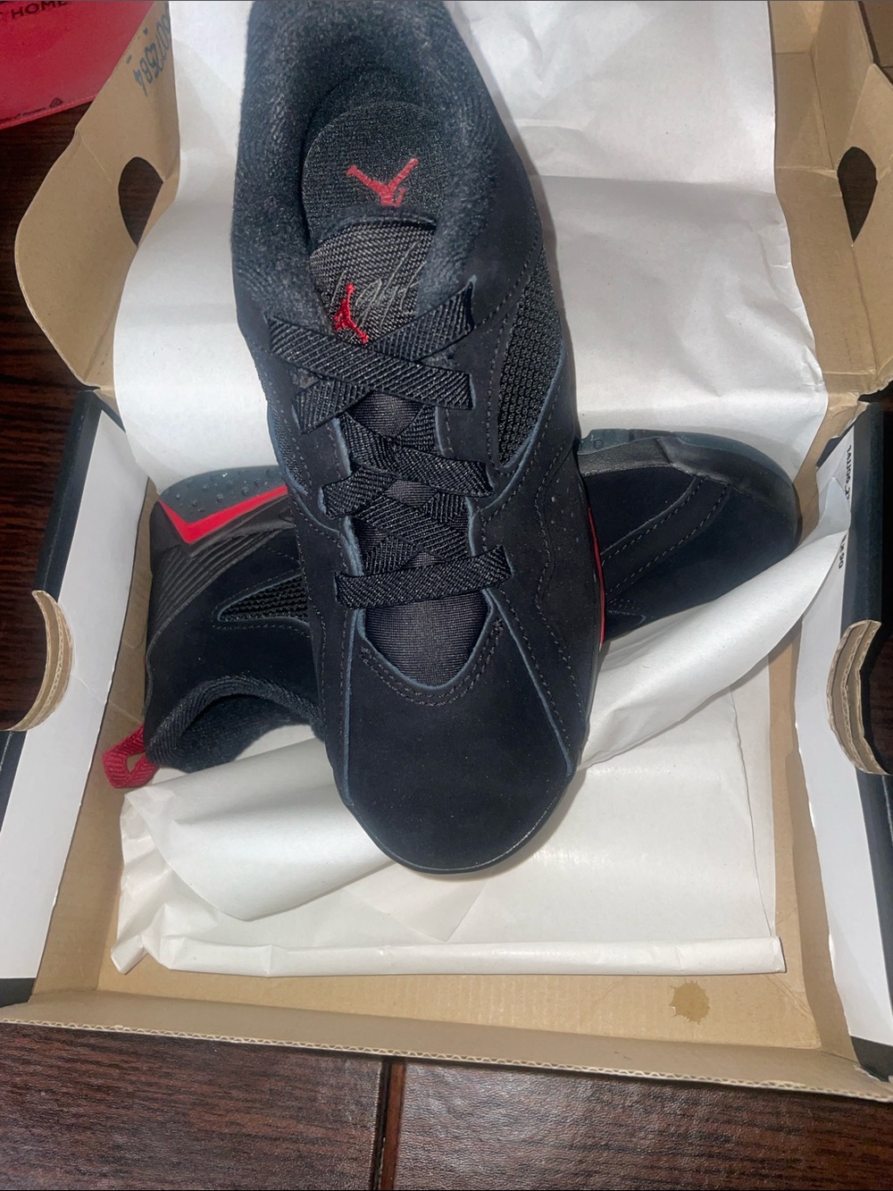 Jordan 1 Youth brand new MVP 92 black and red